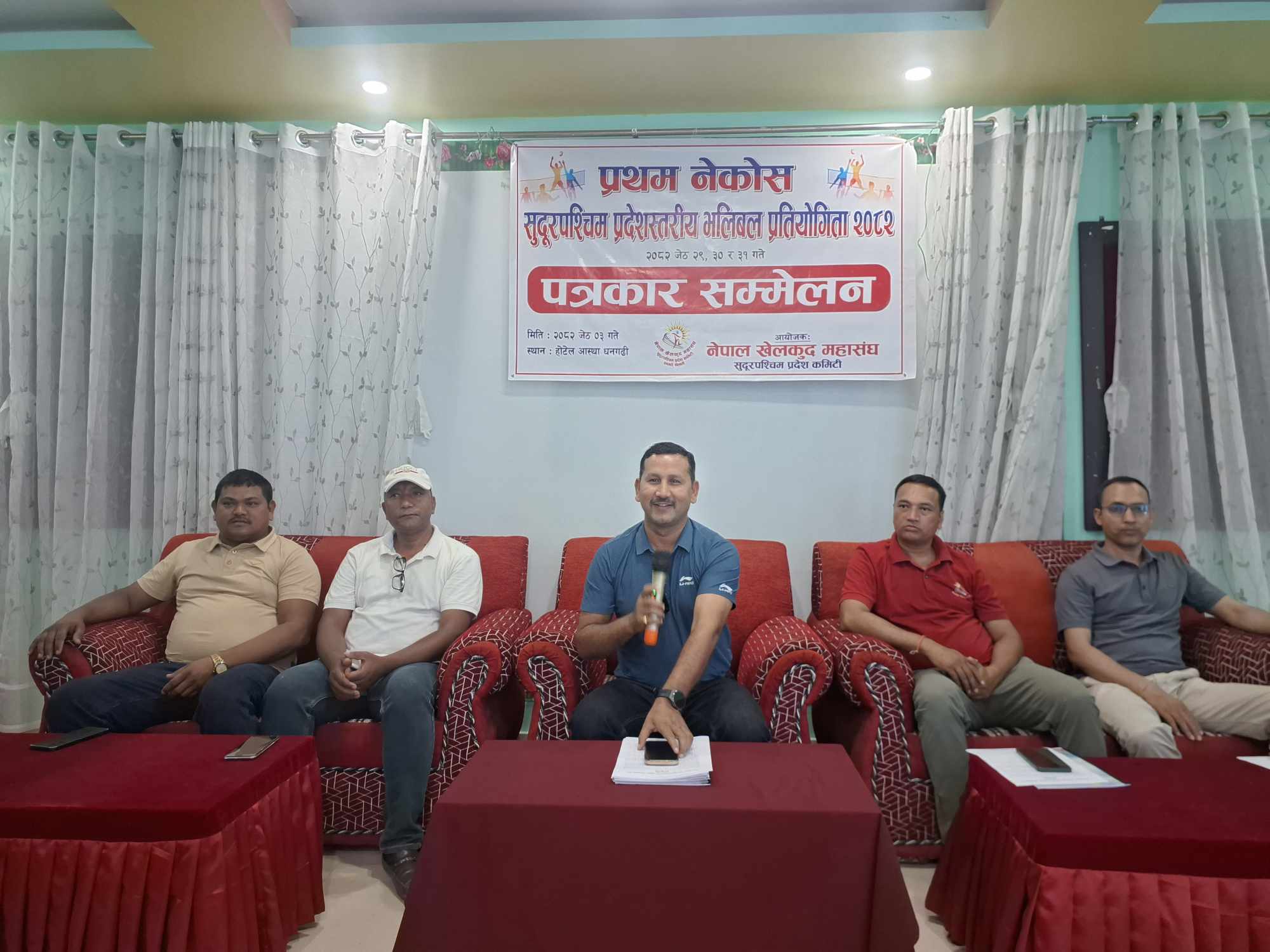सुदूरपश्चिम प्रदेशस्तरीय भलिबल प्रतियोगिता हुँदै, बिजेतालाई एक लाख