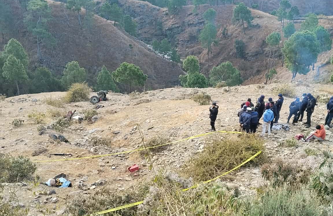 डडेल्धुरामा ट्याक्टर दुर्घटना हुँदा एककाे मृत्यु, तीन जना घाइते