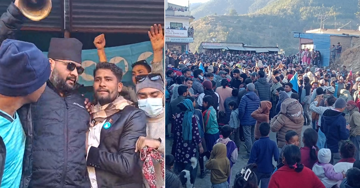 सुदूरपश्चिममा बालेन शाह हेर्ने भीडमा लुटपाट, अछाममै सात सिक्री गायब