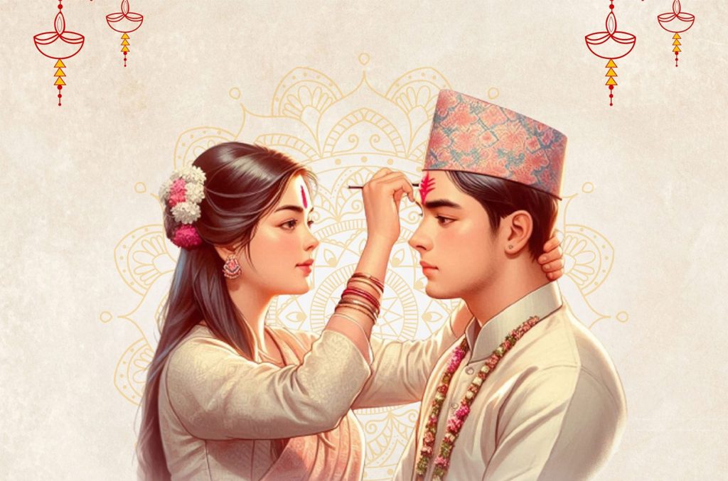 भाइटीका लगाउँदा के गर्ने, कुन दिशामा फर्केर लगाउने ?