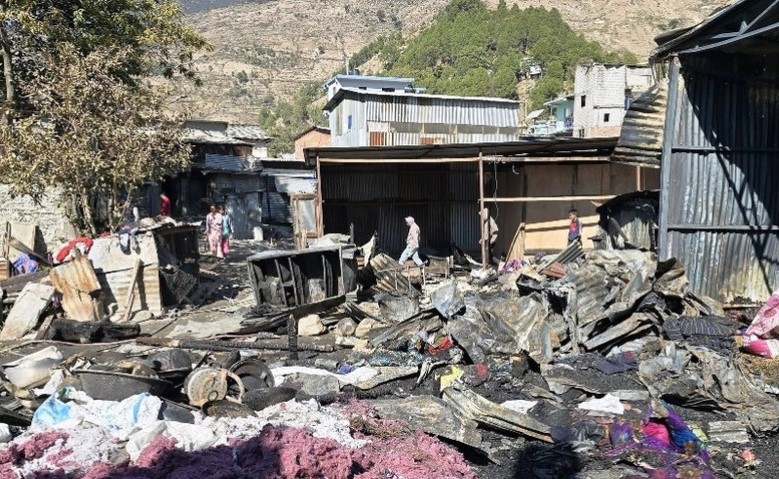 चैनपुरको आगलागीमा १ करोड ८१ लाखको क्षति अनुमान