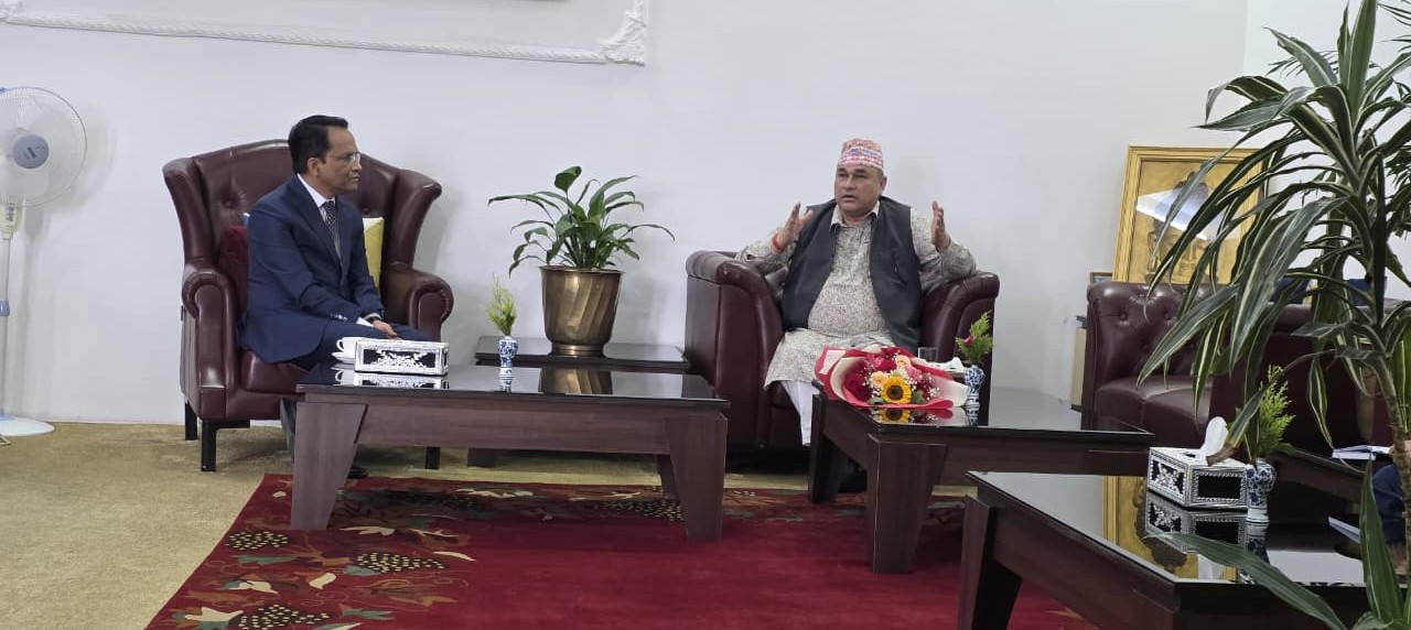 सुदूरपश्चिमका मुख्यमन्त्री शाह र गभर्नर पौडेलबिच भेटवार्ता