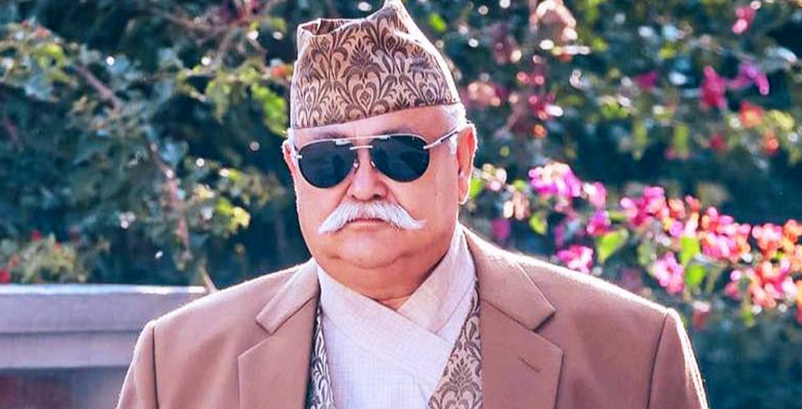 कमल थापा भेट्न गएका राप्रपा सांसद सिंह पक्राउ