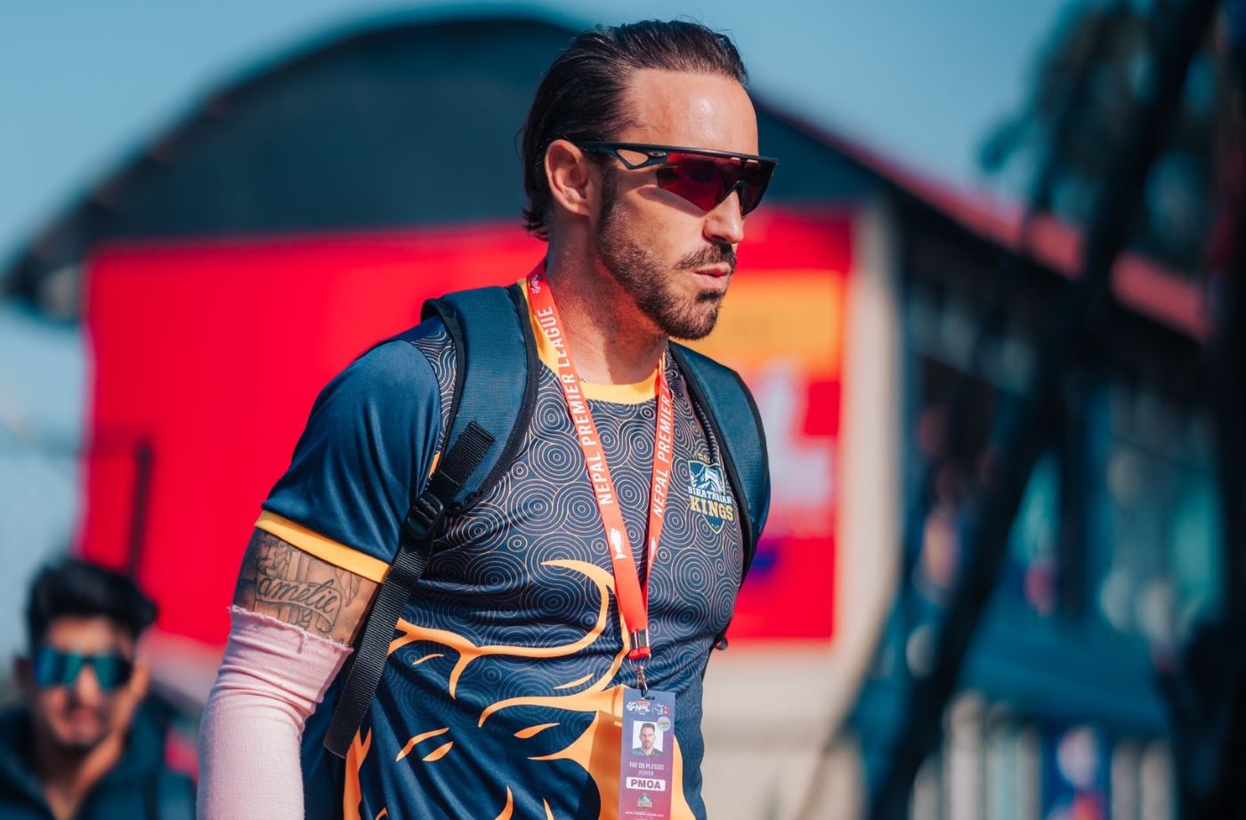 लुम्बिनीविरुद्व विराटनगर ब्याटिङ गर्दै, फाफ खेल्दै