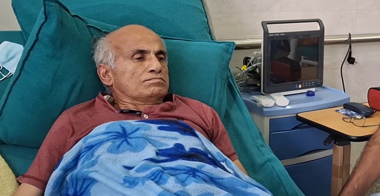 अनसन तोडे लगत्तै डा. केसी गेटा अस्पतालमा भर्ना