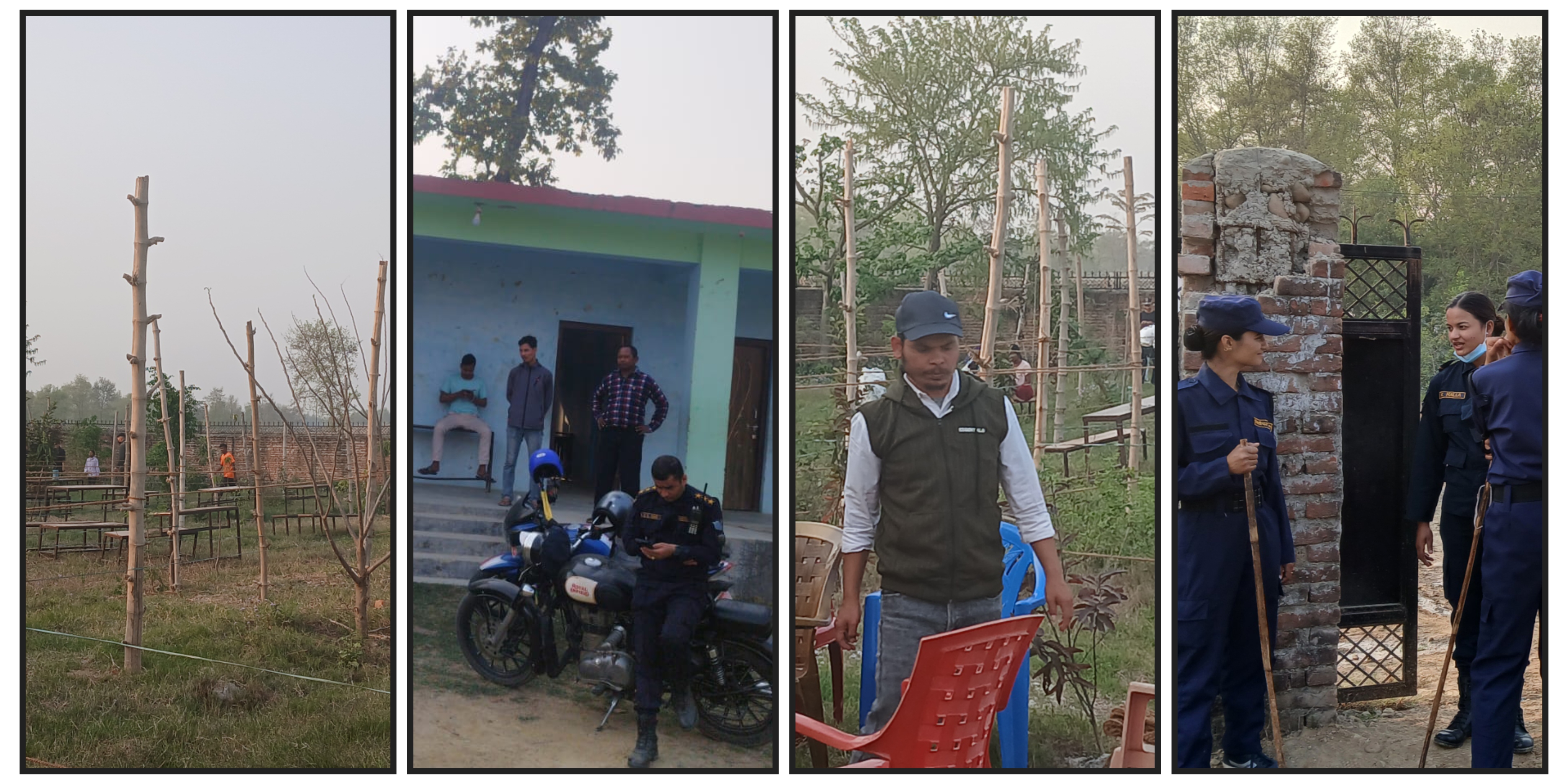 सुदूरपश्चिमका मतदानस्थलमा यसरी हुँदैछ मतदानको तयारी