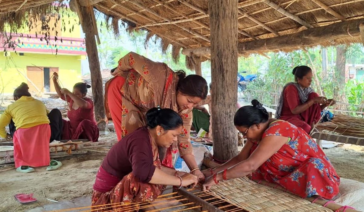 स्वरोजगारका लागि सीपमूलक तालिम सञ्चालन