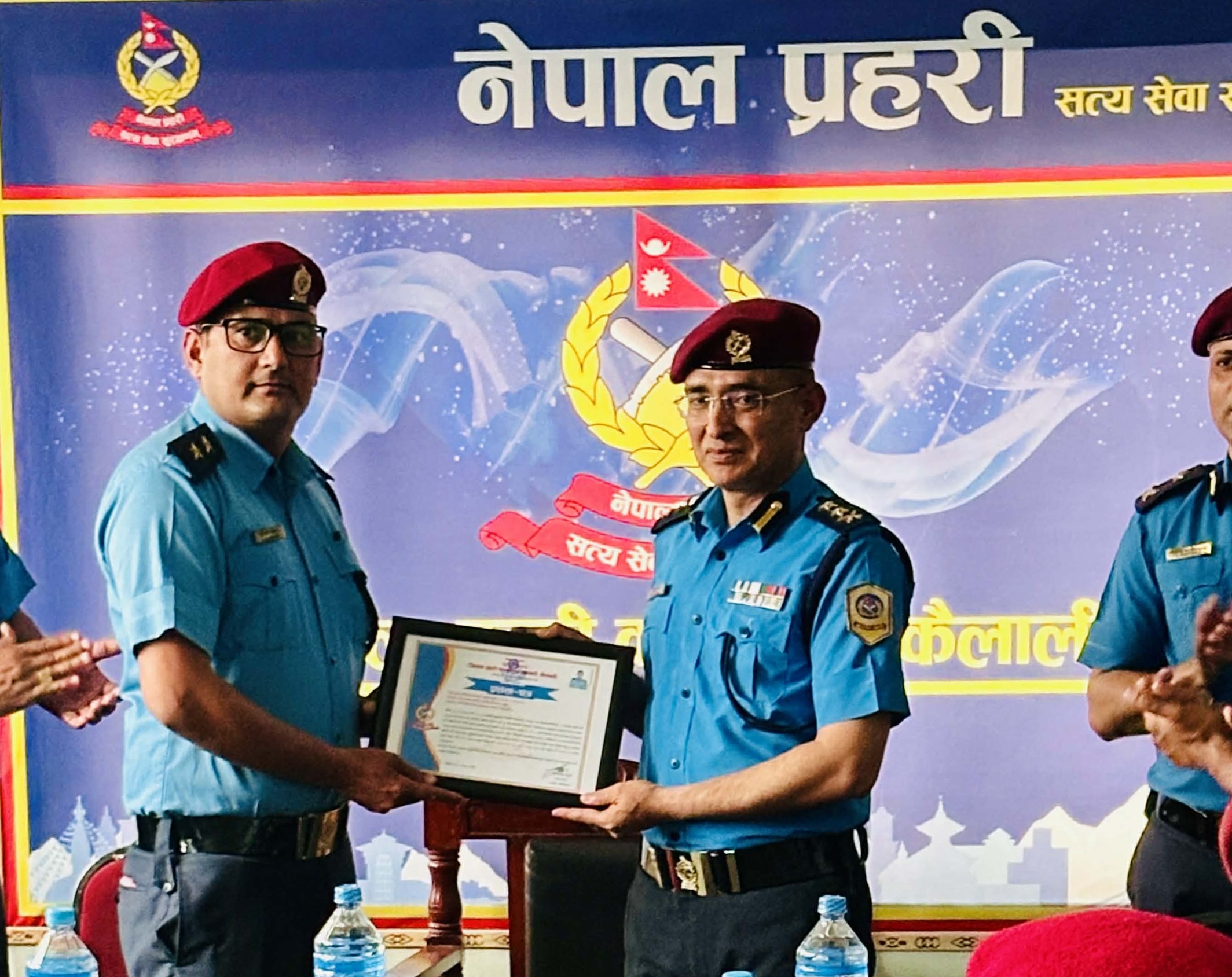 कैलालीमा  ‘पुलिस अफ द मन्थ’ भए सई बोहरा