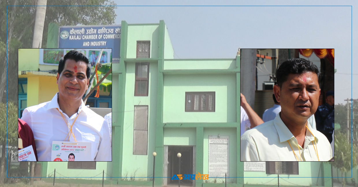 कैलाली उद्योग वाणिज्य संघ निर्वाचन : १६ सय मतगणना, ओझा र स्वाँरबीच ७६ मतको अन्तर