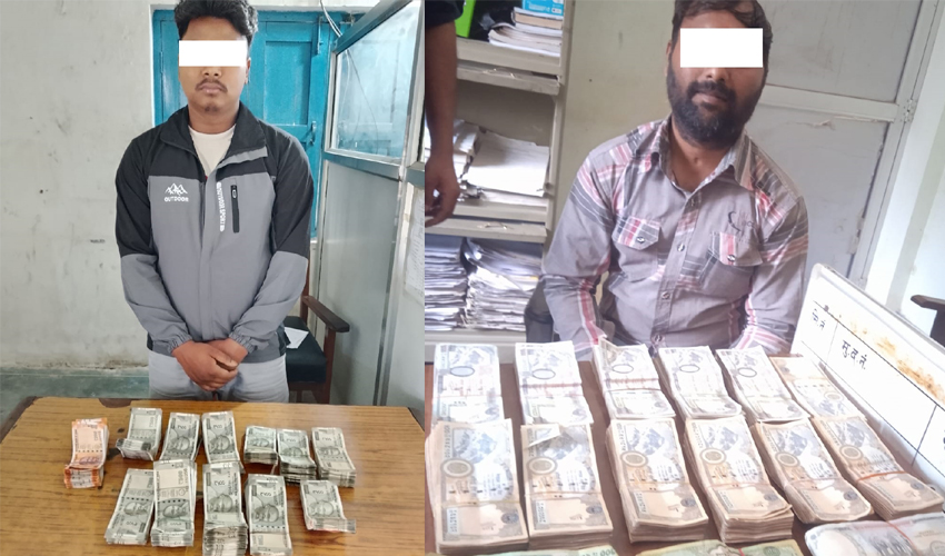 कैलालीमा स्रोत नखुलेको साढे १७ लाखसहित दुई जना पक्राउ