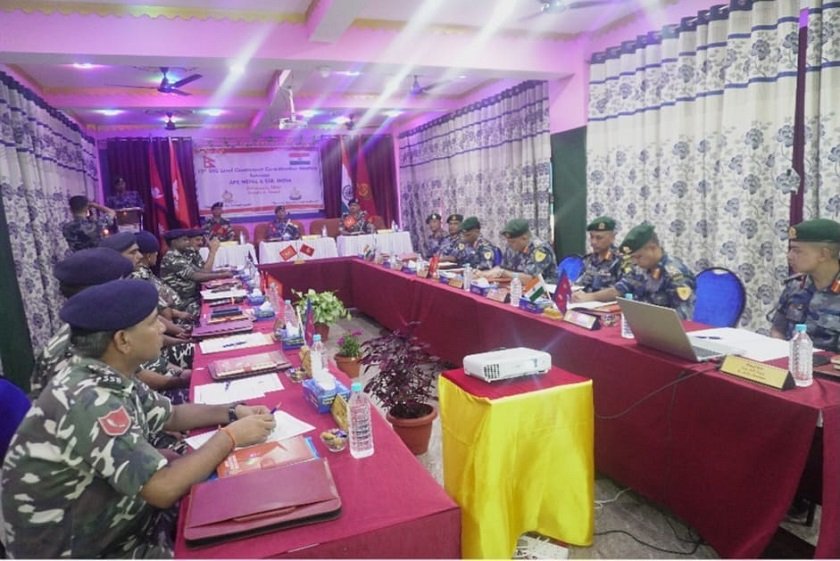 दार्चुलामा सीमा समन्वयात्मक बैठक, आपराधिक गतिविधि नियन्त्रण गर्ने सहमति